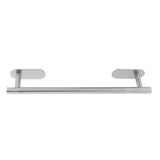 Max Bathroom Self Adhesive Single Towel Bar Brushed Stainless Steel - Aladdin Shoppers