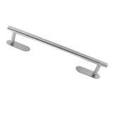 Max Bathroom Self Adhesive Single Towel Bar Brushed Stainless Steel - Aladdin Shoppers