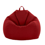 Max Beanbag Covers for Stuffed Animals 90*110cm Adult Size Wine Red - Aladdin Shoppers