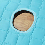 Max Beauty Salon Massage Bed Mattress Sheet with Face Breath Hole Blue - Aladdin Shoppers