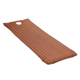 Max Beauty Salon Massage Bed Mattress Sheet with Face Breath Hole Coffee - Aladdin Shoppers