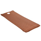 Max Beauty Salon Massage Bed Mattress Sheet with Face Breath Hole Coffee - Aladdin Shoppers