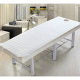 Max Beauty SPA Massage Bed Cover Sheet Mattress With Face Hole 190 x 80cm White - Aladdin Shoppers