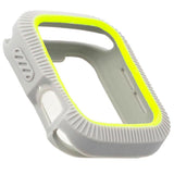 Max Bicolor Soft Silicone Protective Case for Apple Watch 4 40mm Gray+Green - Aladdin Shoppers