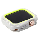 Max Bicolor Soft Silicone Protective Case for Apple Watch 4 40mm Gray+Green - Aladdin Shoppers