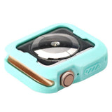 Max Bicolor Soft Silicone Protective Case for Apple Watch 4 40mm Teal+Dark Blue - Aladdin Shoppers