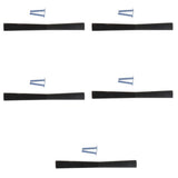 Max Black Alloy Drawer Closet Wardrobe Cupboard Cabinet Pulls Door Handle L1 - Aladdin Shoppers