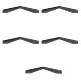 Max Black Alloy Drawer Closet Wardrobe Cupboard Cabinet Pulls Door Handle L1 - Aladdin Shoppers