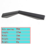 Max Black Alloy Drawer Closet Wardrobe Cupboard Cabinet Pulls Door Handle L1 - Aladdin Shoppers