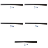 Max Black Alloy Drawer Closet Wardrobe Cupboard Cabinet Pulls Door Handle L2 - Aladdin Shoppers