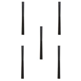 Max Black Alloy Drawer Closet Wardrobe Cupboard Cabinet Pulls Door Handle L2 - Aladdin Shoppers