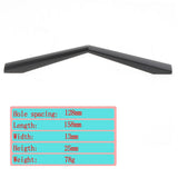 Max Black Alloy Drawer Closet Wardrobe Cupboard Cabinet Pulls Door Handle L2 - Aladdin Shoppers