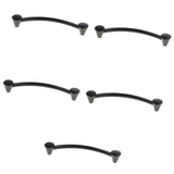 Max Black Alloy Drawer Closet Wardrobe Cupboard Cabinet Pulls Door Handle M2 - Aladdin Shoppers