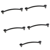 Max Black Alloy Drawer Closet Wardrobe Cupboard Cabinet Pulls Door Handle M2 - Aladdin Shoppers