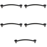 Max Black Alloy Drawer Closet Wardrobe Cupboard Cabinet Pulls Door Handle M2 - Aladdin Shoppers