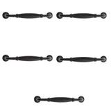 Max Black Alloy Drawer Closet Wardrobe Cupboard Cabinet Pulls Door Handle S2 - Aladdin Shoppers