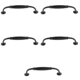 Max Black Alloy Drawer Closet Wardrobe Cupboard Cabinet Pulls Door Handle S2 - Aladdin Shoppers