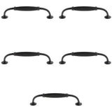 Max Black Alloy Drawer Closet Wardrobe Cupboard Cabinet Pulls Door Handle S2 - Aladdin Shoppers