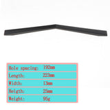 Max Black Alloy Drawer Closet Wardrobe Cupboard Cabinet Pulls Door Handle XL2 - Aladdin Shoppers
