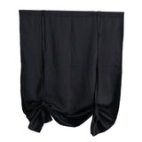 Max Blackout Curtain Window Curtains Room Darkening Roman Shades Black_2 - Aladdin Shoppers