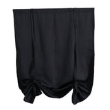 Max Blackout Curtain Window Curtains Room Darkening Roman Shades Black_2 - Aladdin Shoppers