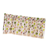Max Cafe Window Curtain Semi-Sheer Kitchen Curtain Tier Forest Fairy - 137x91cm - Aladdin Shoppers