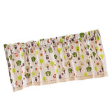 Max Cafe Window Curtain Semi-Sheer Kitchen Curtain Tier Forest Fairy - 137x91cm