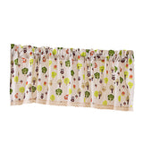 Max Cafe Window Curtain Semi-Sheer Kitchen Curtain Tier Forest Fairy - 137x91cm - Aladdin Shoppers