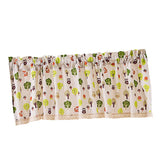 Max Cafe Window Curtain Semi-Sheer Kitchen Curtain Tier Forest Fairy - 137x91cm - Aladdin Shoppers