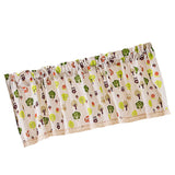 Max Cafe Window Curtain Semi-Sheer Kitchen Curtain Tier Forest Fairy - 137x91cm - Aladdin Shoppers