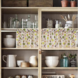 Max Cafe Window Curtain Semi-Sheer Kitchen Curtain Tier Forest Fairy - 74x91cm - Aladdin Shoppers