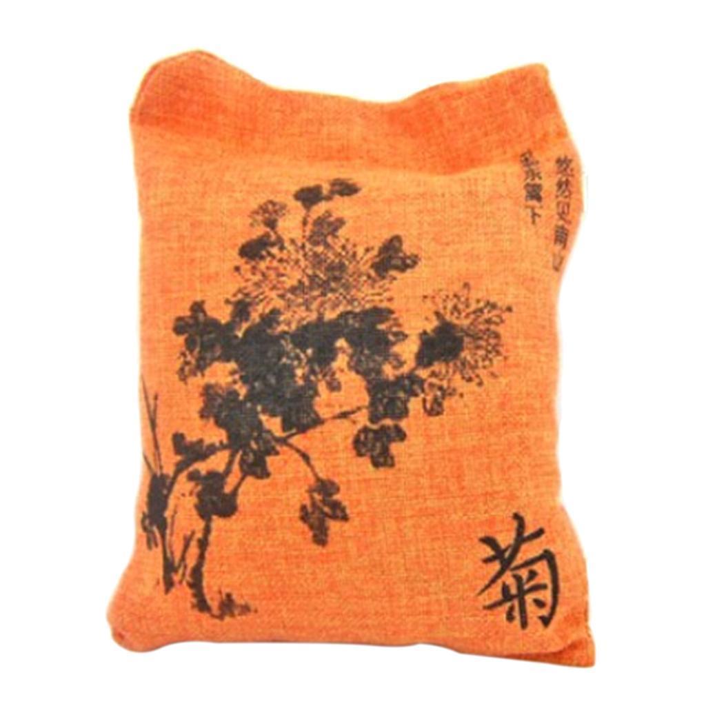 Max Car Bamboo Charcoal Bag Odor Eliminator for Car Closets Bathrooms Orange - Aladdin Shoppers