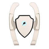 Max Car Mobile Alligator Clip Bracket Holder Anti-Slip Phone Mounts Gold - Aladdin Shoppers