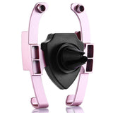 Max Car Mobile Alligator Clip Bracket Holder Anti-Slip Phone Mounts Rose Gold - Aladdin Shoppers
