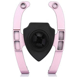 Max Car Mobile Alligator Clip Bracket Holder Anti-Slip Phone Mounts Rose Gold - Aladdin Shoppers