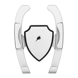 Max Car Mobile Alligator Clip Bracket Holder Anti-Slip Phone Mounts Silver - Aladdin Shoppers