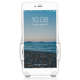 Max Car Mobile Alligator Clip Bracket Holder Anti-Slip Phone Mounts Silver - Aladdin Shoppers