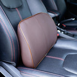 Max Car Office Home Seat Chair Waist Cotton Lumbar Support Cushion Deep brown - Aladdin Shoppers