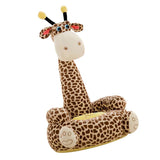 Max Cartoon Animal Kids Seat Sofa Cover Baby Chair Bean Bag Coffee Giraffe(Seat) - Aladdin Shoppers