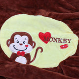 Max Cartoon Animal Kids Seat Sofa Cover Baby Chair Bean Bag Coffee Monkey(Ride) - Aladdin Shoppers