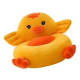 Max Cartoon Animal Kids Seat Sofa Cover Baby Chair Bean Bag Duck(Yellow) - Aladdin Shoppers