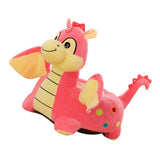 Max Cartoon Animal Kids Seat Sofa Cover Baby Chair Bean Bag Fly Dragon(Pink) - Aladdin Shoppers