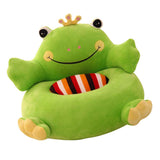 Max Cartoon Animal Kids Seat Sofa Cover Baby Chair Bean Bag Frog(Apple Green) - Aladdin Shoppers