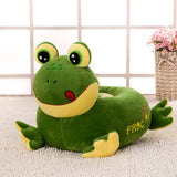 Max Cartoon Animal Kids Seat Sofa Cover Baby Chair Bean Bag Frog(Green) - Aladdin Shoppers