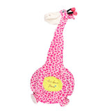 Max Cartoon Animal Kids Seat Sofa Cover Baby Chair Bean Bag Pink Giraffe(Ride) - Aladdin Shoppers