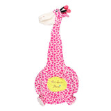 Max Cartoon Animal Kids Seat Sofa Cover Baby Chair Bean Bag Pink Giraffe(Ride) - Aladdin Shoppers