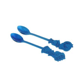 Max Cartoon Couple Stainless Spoon Stainless Steel Coffee Mix Spoon Blue - Aladdin Shoppers