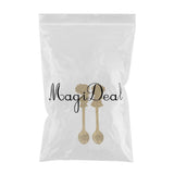 Max Cartoon Couple Stainless Spoon Stainless Steel Coffee Mix Spoon Gold - Aladdin Shoppers
