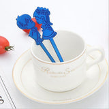 Max Cartoon Couple Stainless Spoon Stainless Steel Coffee Mix Spoon Gold - Aladdin Shoppers