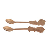 Max Cartoon Couple Stainless Spoon Stainless Steel Coffee Mix Spoon Rose Gold - Aladdin Shoppers
